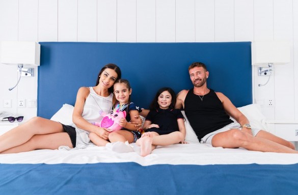 Seabank Family in Room