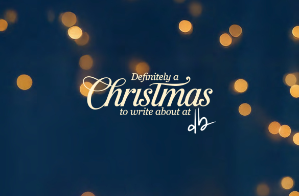 a christmas to write about